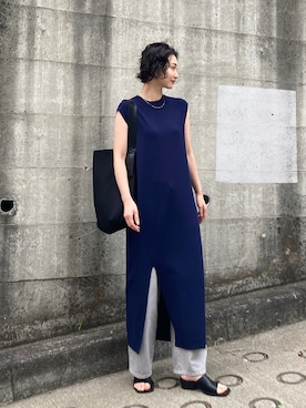 BLACKBYMOUSSY_staffさん（レディース・158cm）の夏コーディネート