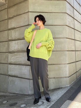 BLACKBYMOUSSY_staffさん(レディース・158cm)の秋コーディネート