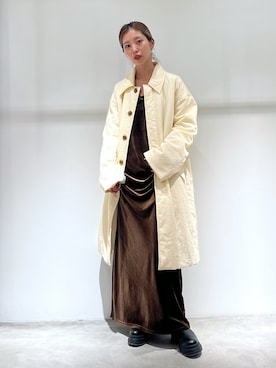 「BLACK BY MOUSSY（ブラックバイマウジー）のアイテム（ジャケット/アウター）」を使った、BLACKBYMOUSSY_staffさん（レディース・158cm）の秋コーディネート