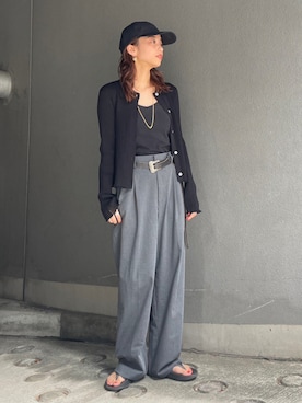 BLACKBYMOUSSY_staffさん(レディース・158cm)の夏コーディネート