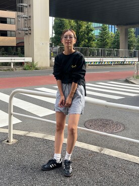 「BLACK BY MOUSSY（ブラックバイマウジー）のアイテム」を使った、BLACKBYMOUSSY_staffさん（レディース・158cm）の秋コーディネート