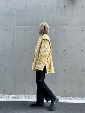 「フレアデニム」｜BLACKBYMOUSSY_staffさん（レディース・160cm）の冬コーディネート