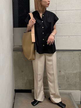 BLACKBYMOUSSY_staffさん（レディース・158cm）の春コーディネート