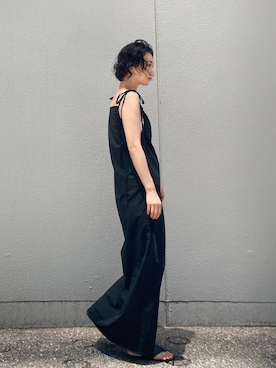 「モードストリート」｜「アイテム（ワンピース/ドレス）」を使った、BLACKBYMOUSSY_staffさん（レディース・158cm）の夏コーディネート