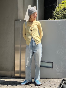 「BLACK BY MOUSSY（ブラックバイマウジー）のアイテム」を使った、BLACKBYMOUSSY_staffさん（レディース・158cm）の秋コーディネート