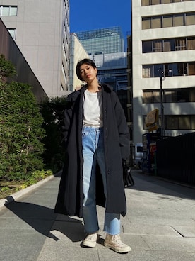 BLACKBYMOUSSY_staffさん（レディース・160cm）の秋コーディネート