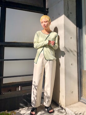 BLACKBYMOUSSY_staffさん（レディース・158cm）の冬コーディネート