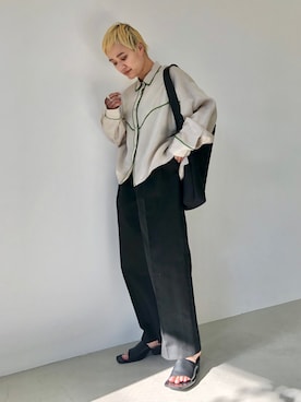 BLACKBYMOUSSY_staffさん（レディース・158cm）の冬コーディネート