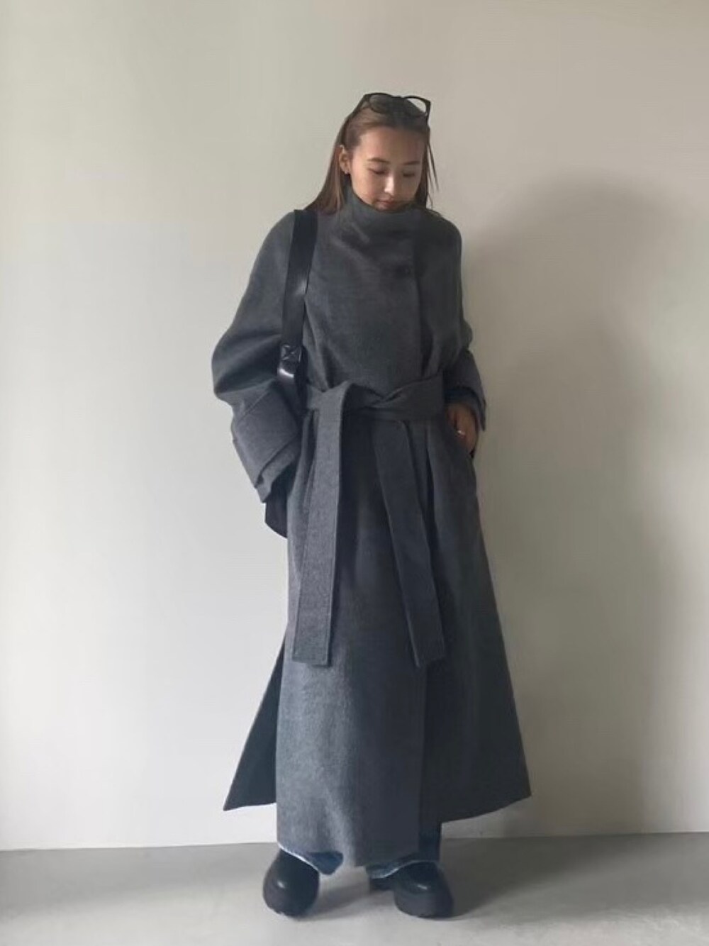 stand collar wool coat(スタンドカラーウールコート)を使った人気