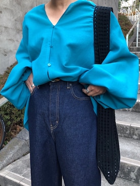 BLACKBYMOUSSY_staffさん(レディース・158cm)の春コーディネート