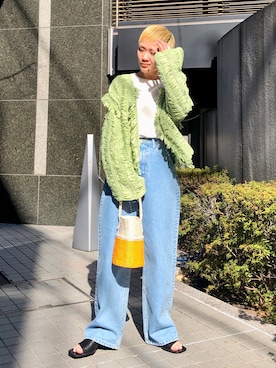 BLACKBYMOUSSY_staffさん(レディース・158cm)の春コーディネート