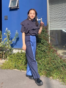 BLACKBYMOUSSY_staffさん(レディース・158cm)の夏コーディネート