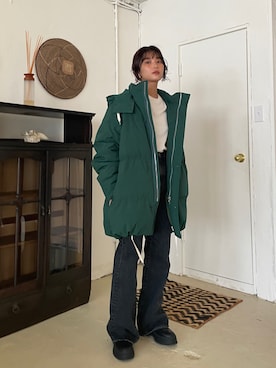 BLACKBYMOUSSY_staffさん（レディース・158cm）の秋コーディネート