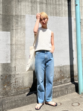 BLACKBYMOUSSY_staffさん(レディース・158cm)の春コーディネート