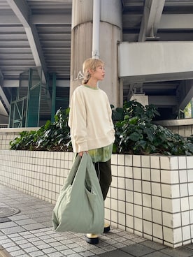 BLACKBYMOUSSY_staffさん(レディース・160cm)の冬コーディネート