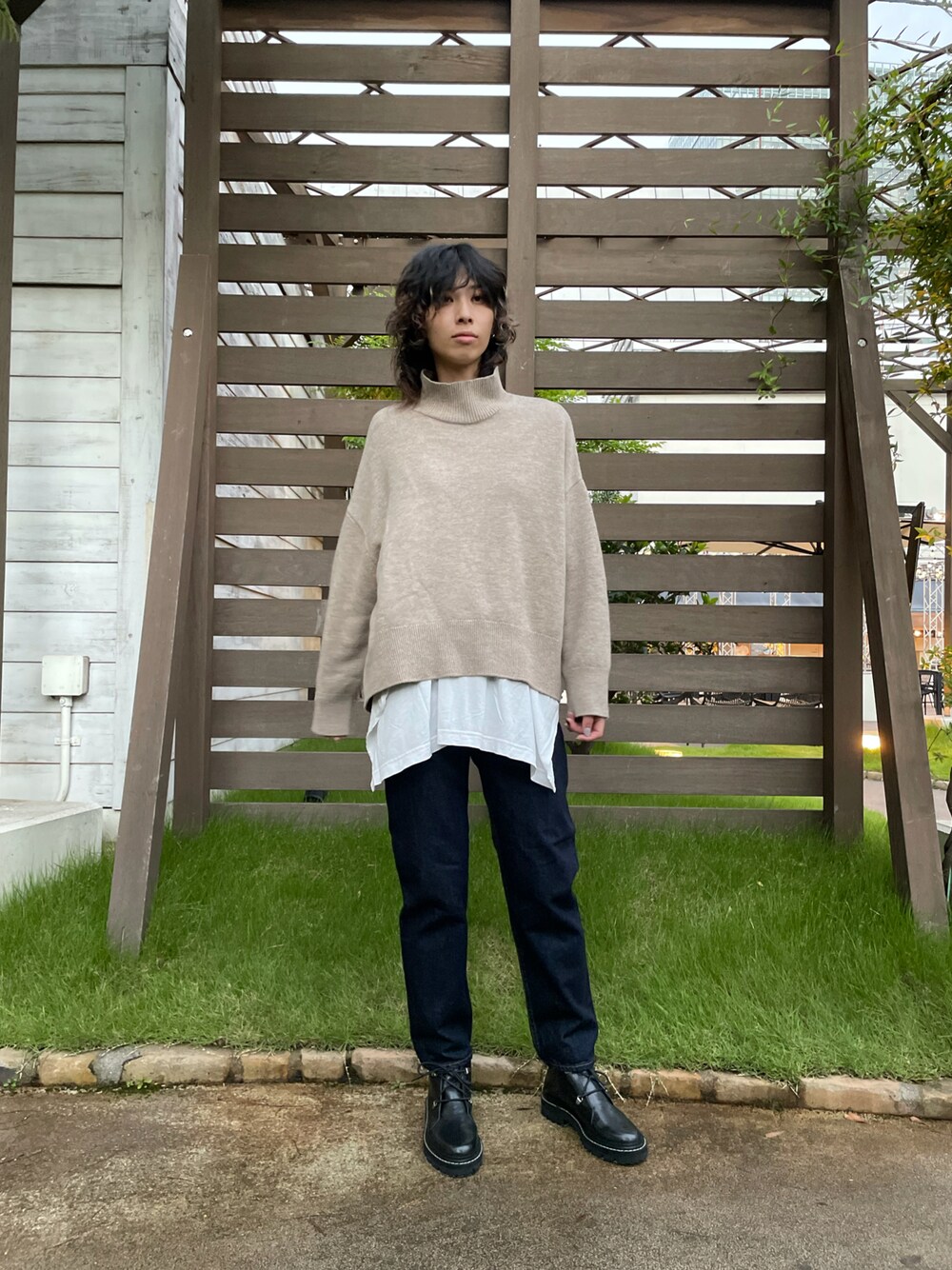 BLACK BY MOUSSY（ブラックバイマウジー）の「DRIP one wash