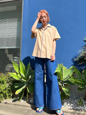 BLACKBYMOUSSY_staffさん(レディース・158cm)の夏コーディネート