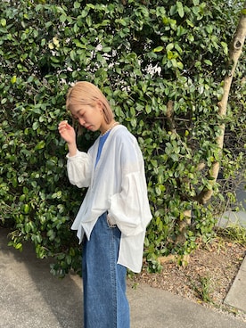 BLACKBYMOUSSY_staffさん（レディース・158cm）の春コーディネート