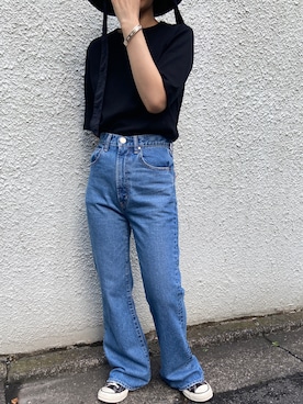BLACKBYMOUSSY_staffさん(レディース・158cm)の春コーディネート