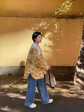 BLACKBYMOUSSY_staffさん(レディース・160cm)の冬コーディネート