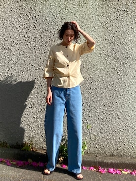 BLACKBYMOUSSY_staffさん(レディース・158cm)の夏コーディネート