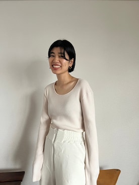 「BLACK BY MOUSSY（ブラックバイマウジー）のアイテム」を使った、BLACKBYMOUSSY_staffさん（レディース・158cm）の秋コーディネート
