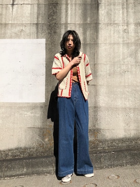 BLACKBYMOUSSY_staffさん(レディース・158cm)の春コーディネート