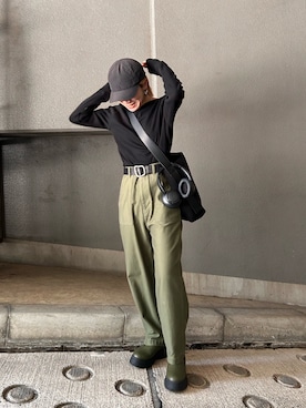 BLACKBYMOUSSY_staffさん(レディース・158cm)の夏コーディネート