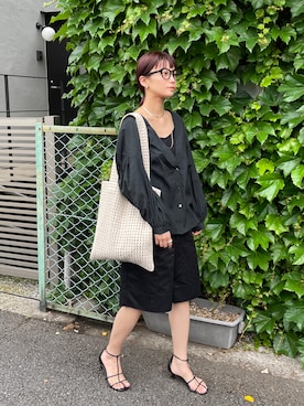BLACKBYMOUSSY_staffさん（レディース・158cm）の春コーディネート