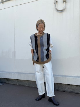 BLACKBYMOUSSY_staffさん(レディース・160cm)の秋コーディネート