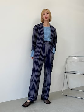 BLACKBYMOUSSY_staffさん（レディース・158cm）の冬コーディネート