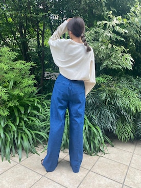BLACKBYMOUSSY_staffさん（レディース・160cm）の夏コーディネート