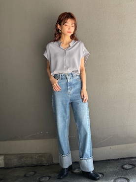 BLACKBYMOUSSY_staffさん(レディース・158cm)の夏コーディネート