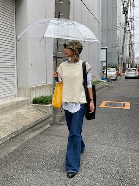 BLACKBYMOUSSY_staffさん（レディース・158cm）の秋コーディネート