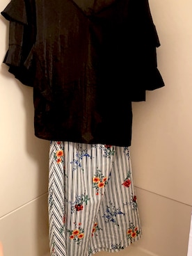 「3can4on（サンカンシオン）のアイテム」を使った、MIYUさん（レディース・156cm）の夏コーディネート