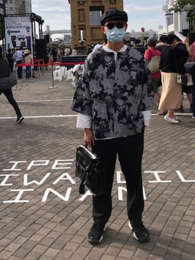 「NIKE（ナイキ）のアイテム（スリッポン）」を使った、saverdjmさん（メンズ・172cm）の秋コーディネート