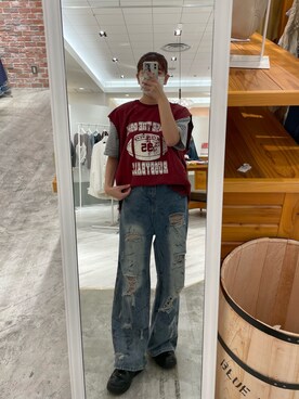 遠藤花彩さん（レディース・162cm）の秋コーディネート