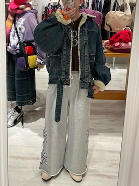 遠藤花彩さん（レディース・162cm）の冬コーディネート