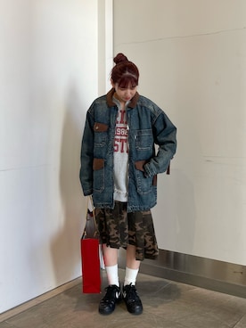 遠藤花彩さん(レディース・162cm)の冬コーディネート