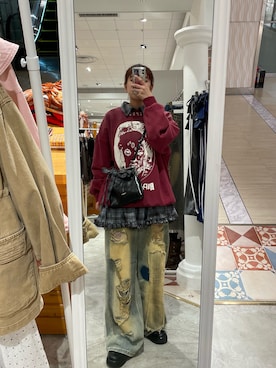 遠藤花彩さん（レディース・162cm）の秋コーディネート