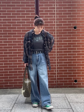 遠藤花彩さん(レディース・162cm)の夏コーディネート