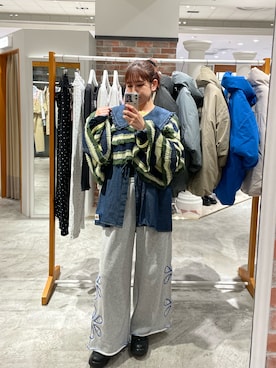 遠藤花彩さん（レディース・162cm）の秋コーディネート