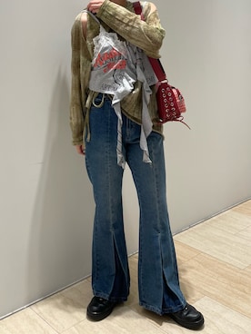 遠藤花彩さん（レディース・162cm）の秋コーディネート