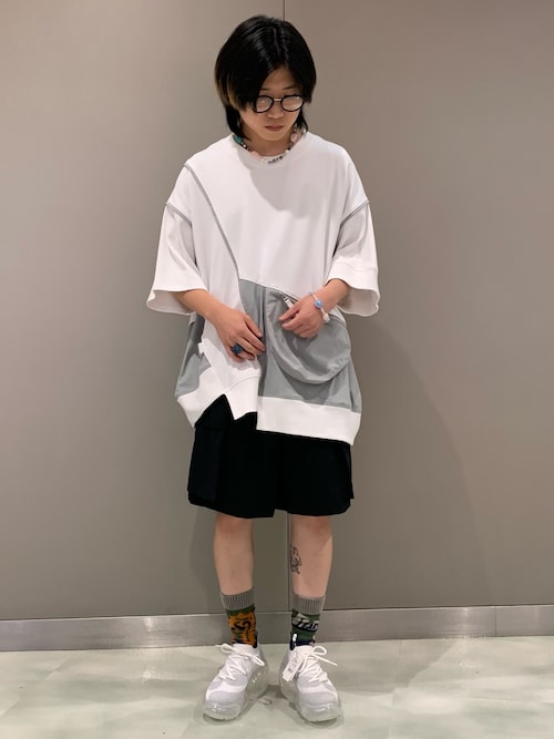 Maison ULA/メゾン ウラ/切り替えショートパンツ（その他パンツ