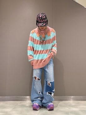 「ROYAL FLASH（ロイヤルフラッシュ）のアイテム」を使った、わたるさん（メンズ・161cm）の冬コーディネート