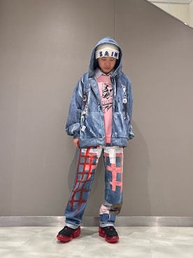 「ROYAL FLASH（ロイヤルフラッシュ）のアイテム」を使った、わたるさん（メンズ・161cm）の冬コーディネート