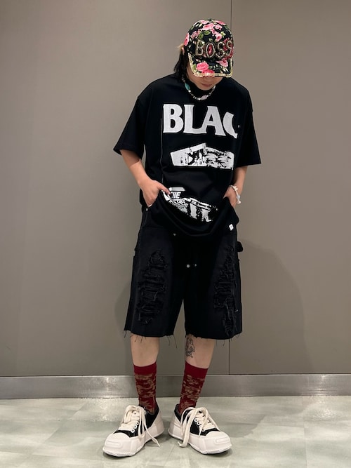 FACETASM/ファセッタズム/別注BLACK FLAG TEE（Tシャツ