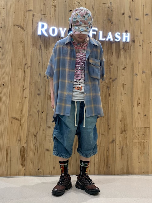 A.F ARTEFACT/エーエフ・アーティファクト/Denim Tuck Shorts