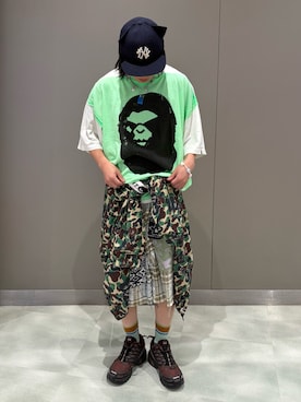 「プリントTシャツ」｜わたるさん（メンズ・161cm）の秋コーディネート