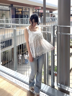 まなさん(レディース・159cm)の夏コーディネート